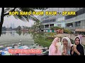 Kopi nako daur baur  ngopi dengan view danau di tengah kota jakarta