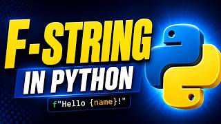f-Strings in Python  | Old Method vs format() vs f-String | python tutorial for beginners Profile