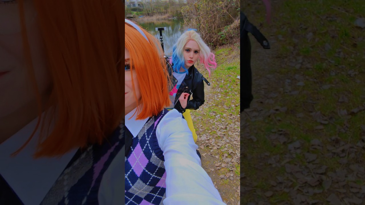 Smooth talking | Zoé Lee & Sabrina @nikkihatsunecosplay#cosplay #miraculous #shorts