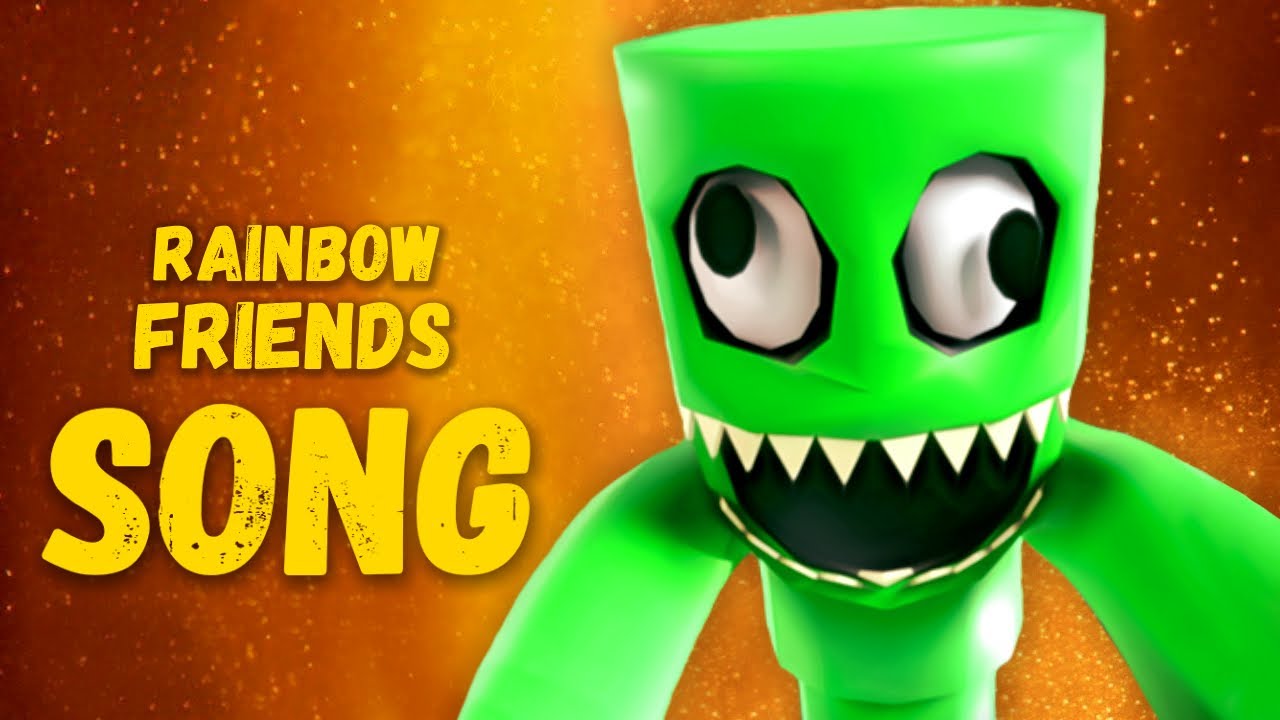 GREEN - Rainbow Friends Animated Rap Song (Roblox) 