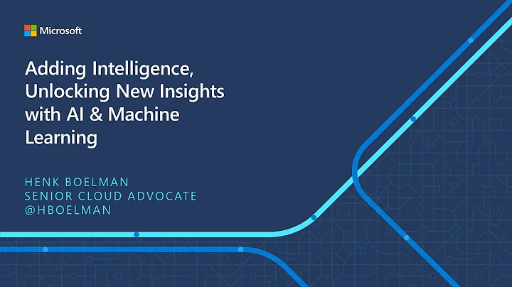 IoT ELP Module 3 (Main Presentation) - Adding Intelligence, Unlocking New Insights with AI & ML
