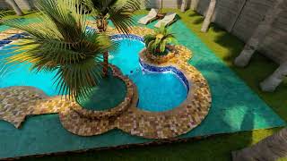 Lumion 11: swimming pool design