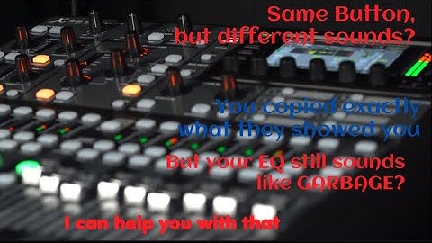 How to EQ, Compressed, and Gate your drum in X32