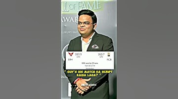 Best Scriptwriter Jay Shah...😎