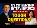 US Citizenship Interview 2025 – Small Talk, New Civics Test, English Test &amp; N-400 Review