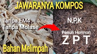 Di JEPANG Sangat diminati❗KOMPOS DAUN PISANG, Jawaranya  KOMPOS