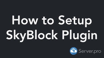 How to Setup SkyBlock - Minecraft Bedrock (Pocketmine)