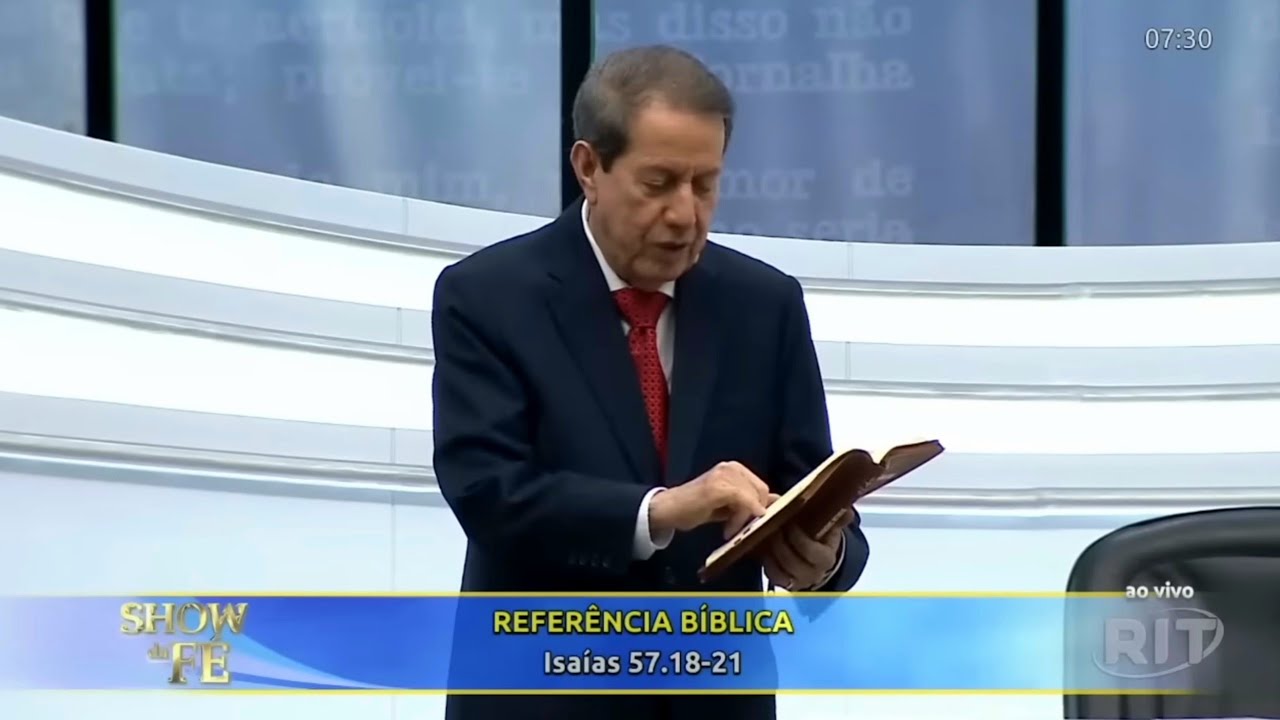 Missionário RR Soares - PARA OS ÍMPIOS NÃO HÁ PAZ - Isaías 57:18-21