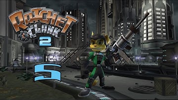 Ratchet & Clank 2 - Walkthrough Part 5: Swingshot and Grindboots - Planet Endako