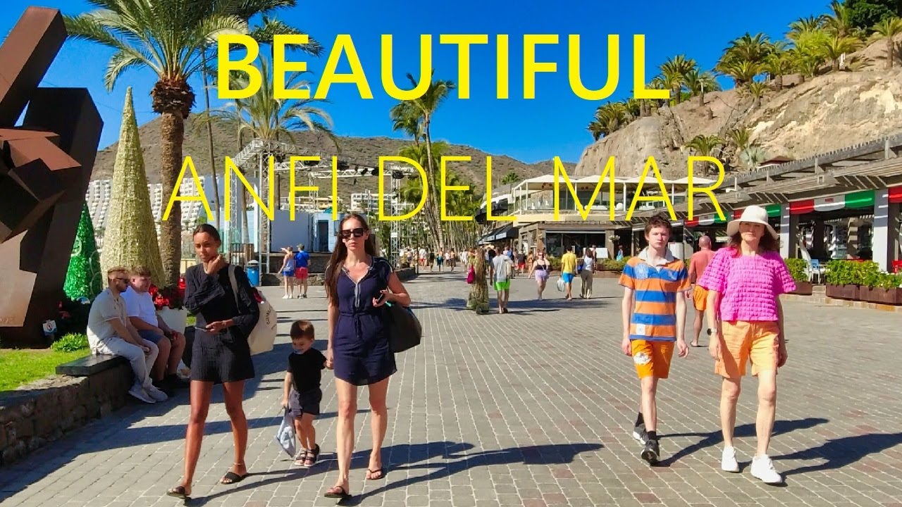 Playa Anfi del Mar GRAN CANARIA 2025 🇪🇸 🔴 What Tourists MISS Beyond the Resorts [4K UHD]