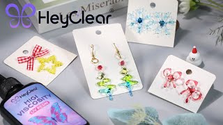 Diy Thick Uv Resin Christmas Earrings Heyclear Holiday Collection