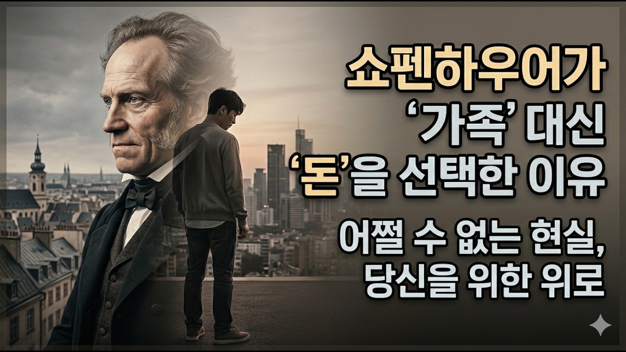 쇼펜하우어가 가족 대신 돈을 선택한 이유(가족과의 유대보다 경제적 독립을 선택하다)