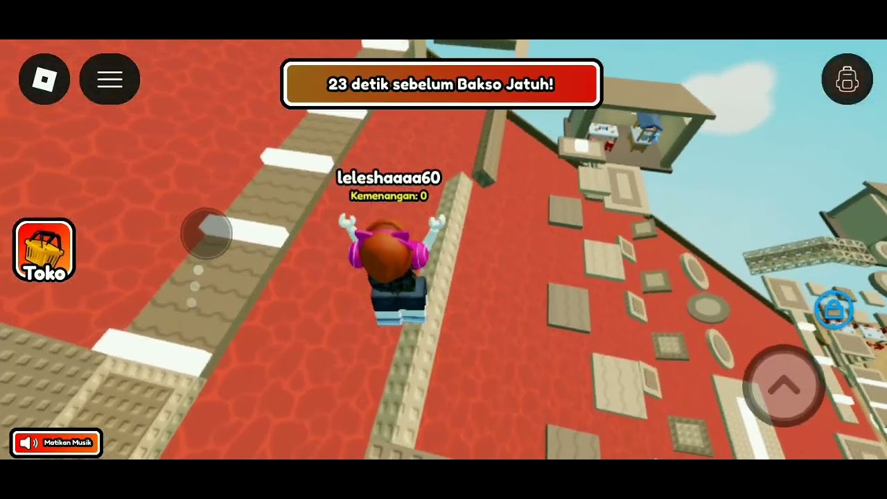 Chalenge kalo jatoh 3 kali ganti tower hah emang bisa gas nonton#roblox#bismillahrame