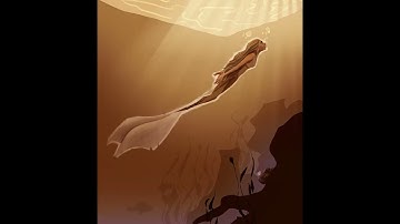 Procreate timelapse video Mermaid
