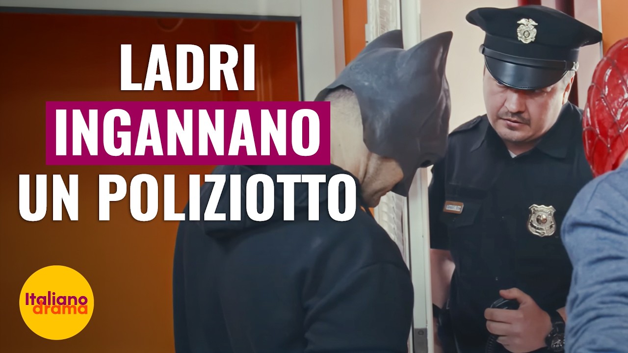 Ladri ingannano un poliziotto | @DramaItaliano