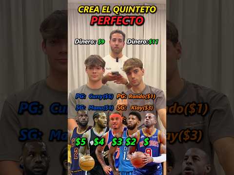 CREA TU QUINTETO PERFECTO os leemos 👀👀.#nbalatino #nbatiktok #goat🐐 #juegos #lebron