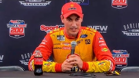 Joey Logano on William Byron: "You Don