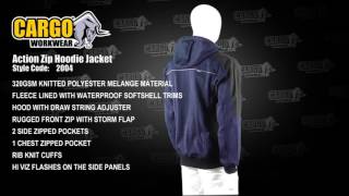Cargo Action Zip Hoodie