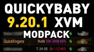 World of Tanks || 9.20.1 Mod Pack with XVM