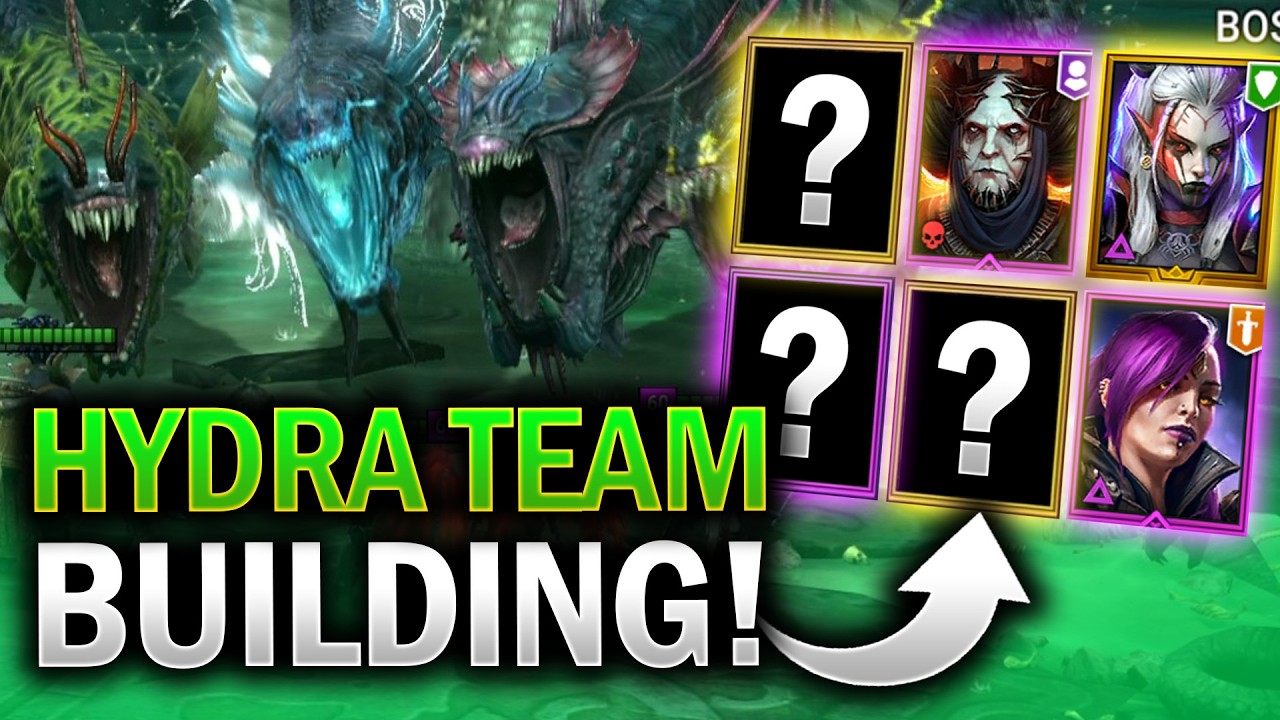 ГИДРЫ В ПРОСТОМ ФОРМИРОВАНИИ - СОЗДАЙТЕ ЭТИ РОЛИ! - Руководство по захвату аккаунта в Raid Shadow...