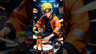 Naruto Playing Drums