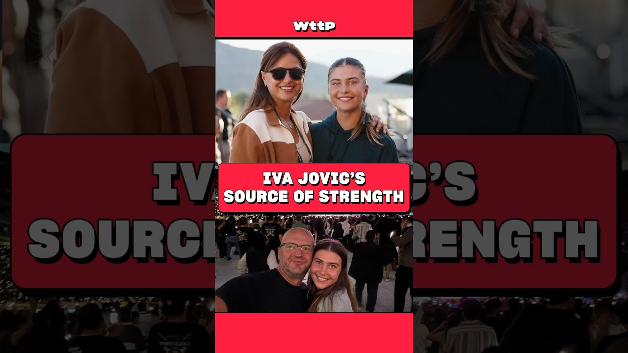 For young tennis star, Iva Jovic, every achievement honors the sacrifices her parents made. ❤️