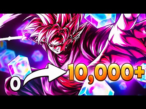 SOLD - Ultra Gogeta Blue+Ultra Goku black rose 14k chrono crystal