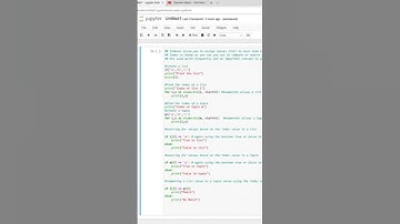 Python Tutorial: How To Use Index Values in Lists