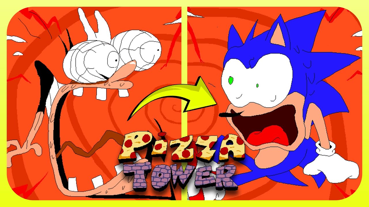 PİZZA TOWER ve SONİC Birleşirse Ne Olur?