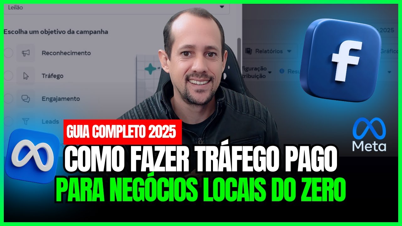 COMO FAZER TRÁFEGO PAGO PARA NEGÓCIOS LOCAIS do zero | PASSO A PASSO COMPLETO | Facebook Ads 2025