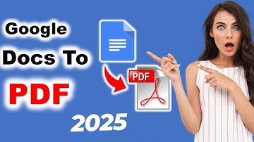 How to Convert Google Docs to PDF 📄 | Quick & Easy 2025 Guide 🔁💻