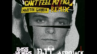 The Weekend vs. Bassjackers & Afrojack - Can't Feel My Face vs. What We Live For (DJT Mashup) Resimi