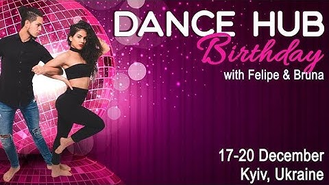 Brazilian Zouk - Bruna Sousa & Felipe Garcia - Kyiv, Ukraine