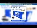 Flash Sale 60V 40Ah Battery 18650 battery pack 60V E-BK Lithium Battery Pack BMS High-Power Battery