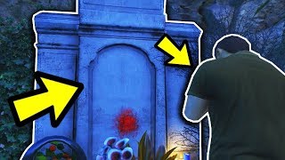 ? אני מתערב איתכם שלא ראיתם את הקבר הסודי הזה ב GTA V (קבר מסתורי של רוח רפאים לאן הוא נעלם)