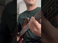 Slap Bass Thumb Technique  #bass #basslesson #slapbass #basguitar #doublethumb #slap