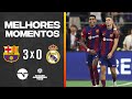 TEVE GOLAÇO, TRETA, PÊNALTI PERDIDO POR VINI JR E MUITO MAIS | BARCELONA 3 X 0 REAL MADRID image