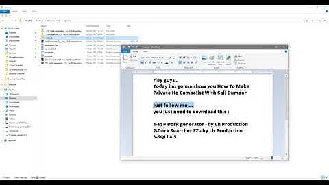 How to make private Combolist with sqil Dumper