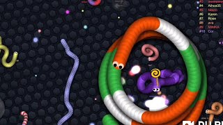 Slither.io A.I. 200,000+ Score Epic Slitherio Gameplay