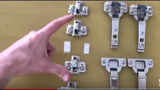 How to install IKEA cabinet/Door Hinges - PART 1 - FAST & EASY!