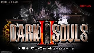 Dark Souls 2 | NG+ co op fights from live stream PT1