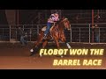 FLOBOT WON THE BARREL RACE!!