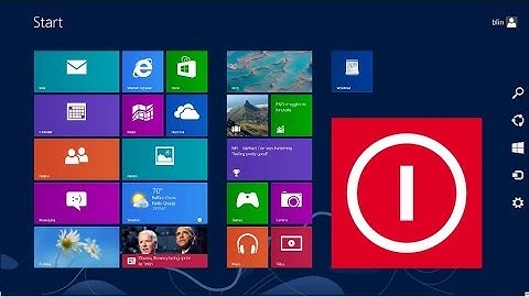 Shutdown Windows 8 with one click