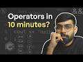 Operators in C++ | Arithmetic, Assignment, Logical and Comparison