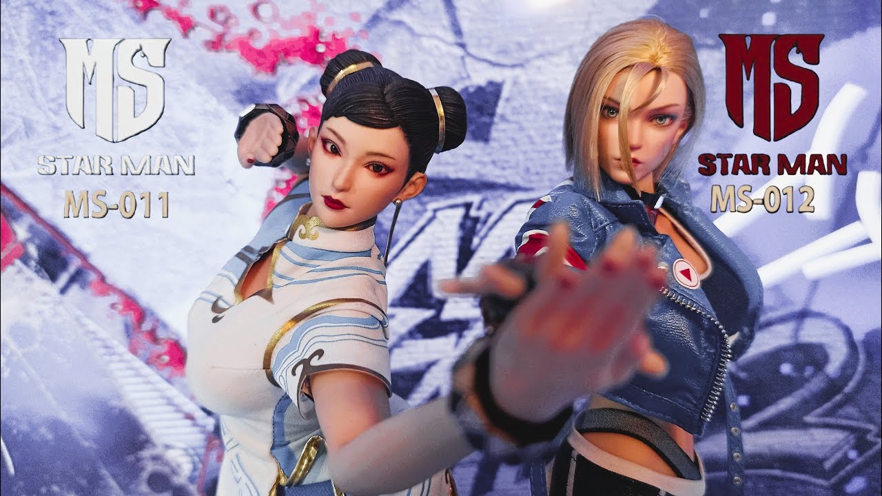 💎 Star Man 1/6 Cammy & Chun-Li, Best Friends Ready to Fight Juri! 💎