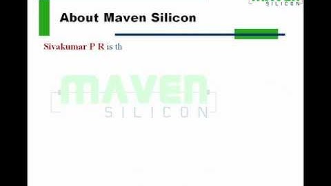 VLSI Training - Advanced VLSI Design and Verification Course