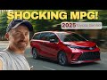 2025 Toyota Sienna Real Gas Mileage Review 🚗