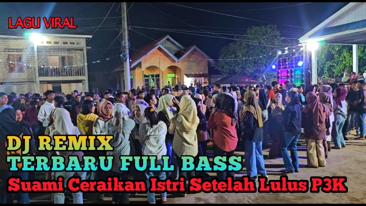 Acara Joget - Istri Di Cerai Setelah Lulus P3K Viral Tiktok‼️Audio Buteng