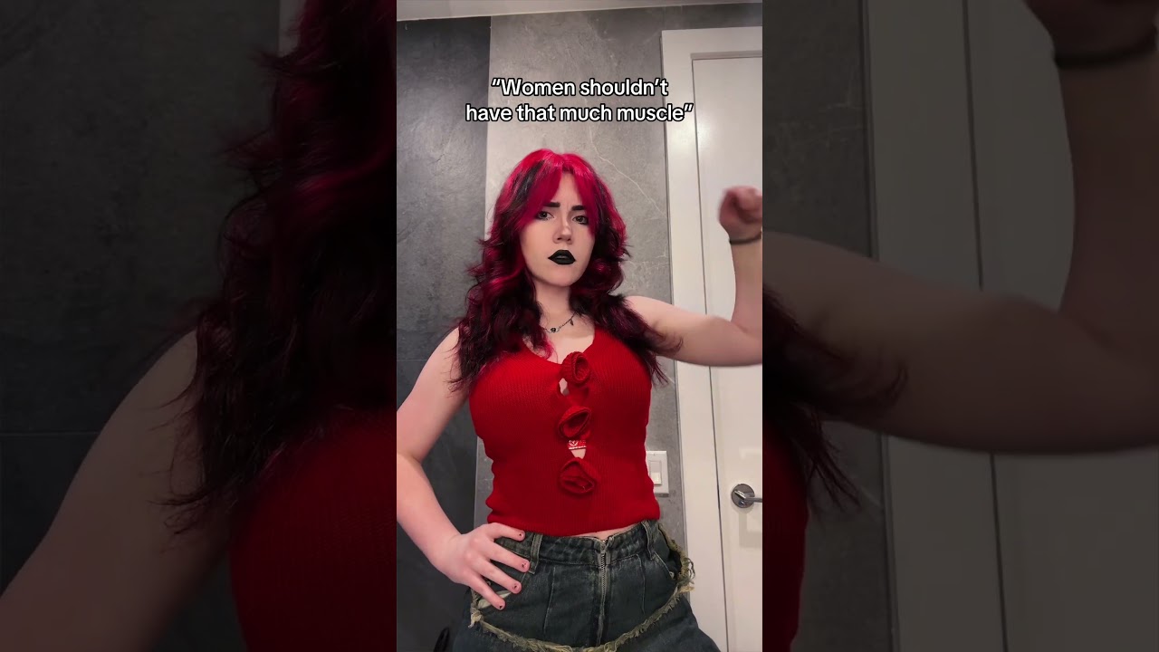 Women Shouldn’t Have Muscle🙄 #muscle #gym #gymgirl #gymlife #gymmotivation #alt #alternative