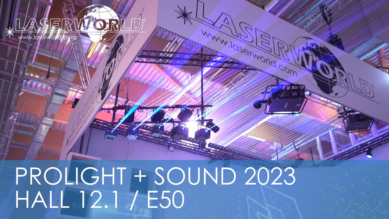 Laserworld @ Prolight + Sound 2023 - YouTube